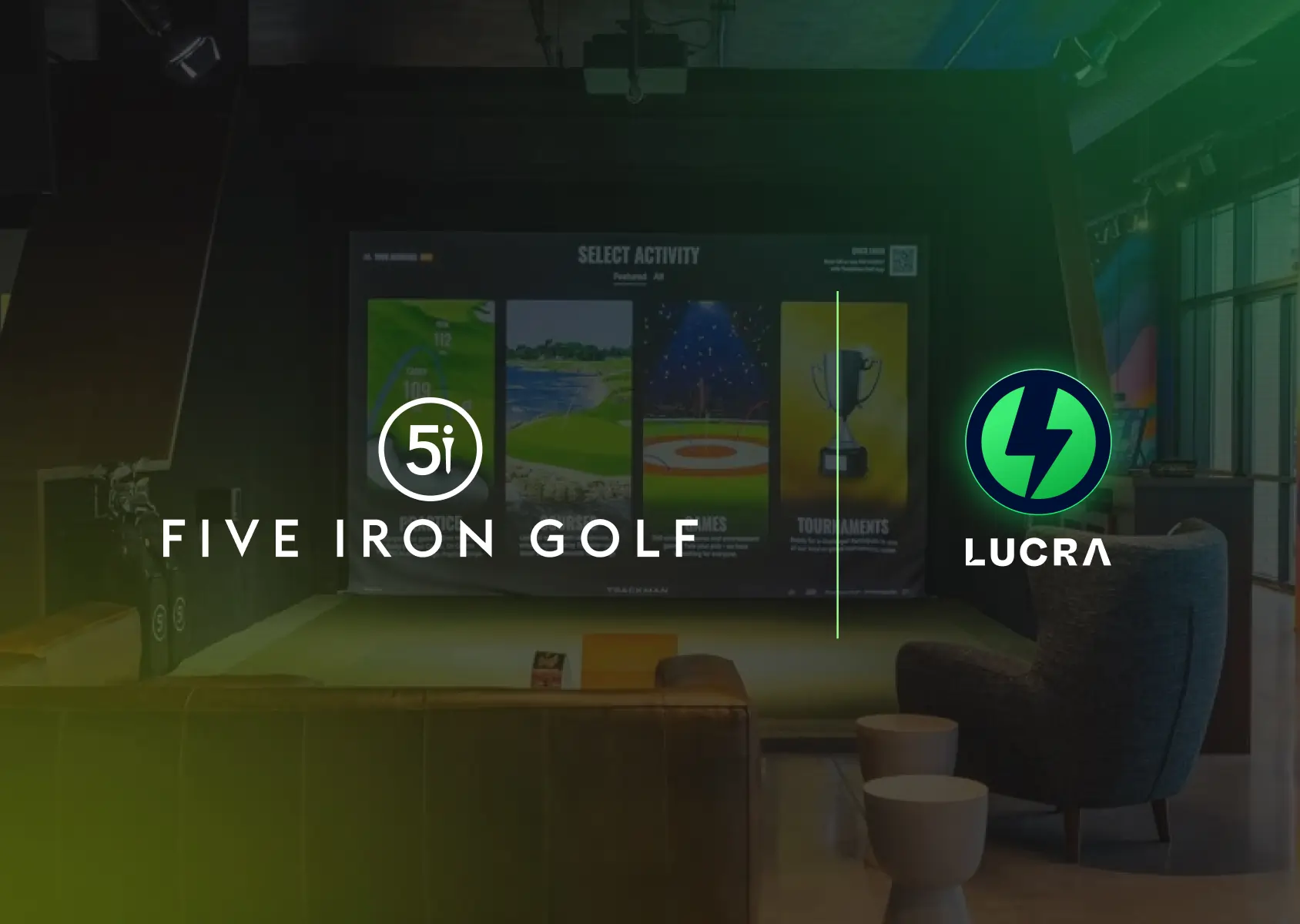 One, Two, Fore: Lucra Tees Off with Five Iron Golf